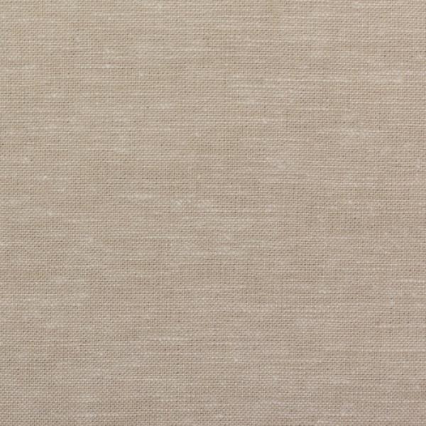 Baumwoll-Leinen Paul uni meliert Beige von Swafing